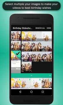 Birthday Video Maker With Birthday Song screenshot 1