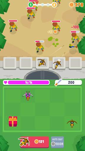 Merge Tower – Zombie Defense screenshot 1