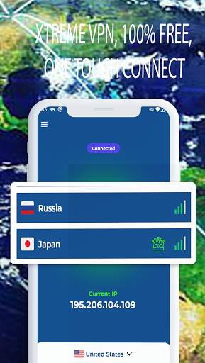 Xtreme VPN - Secure and Turbo VPN Service screenshot 3