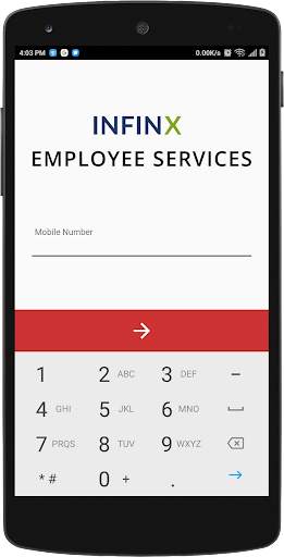 Infinx Employee Services 1 تصوير الشاشة