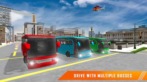 Offline City Bus Driving Games screenshot 4