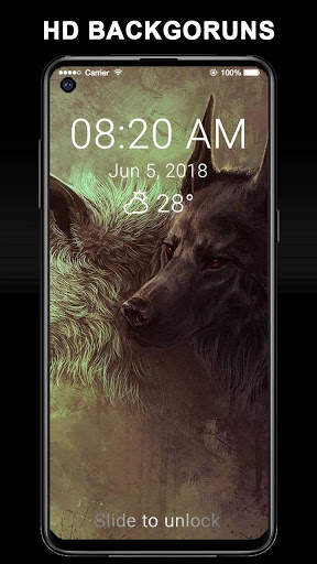 Fantasy Wolf 4K Wallpapers Lock Screen screenshot 8