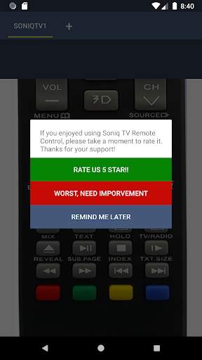 Soniq TV Remote screenshot 5