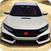 Realistic Car Racing Drift Game Civic logo
