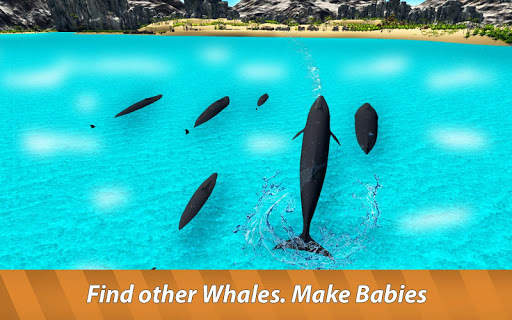 Whale Family Simulator screenshot 2