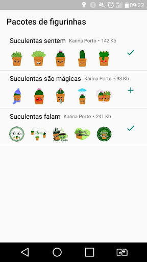 Figurinhas Suculentas para Wha screenshot 2