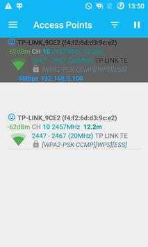 WiFi Analyzer screenshot 1