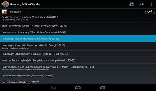 Hamburg Offline City Map screenshot 14
