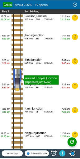 Find My Train -Indian Railway Train status,Offline screenshot 3