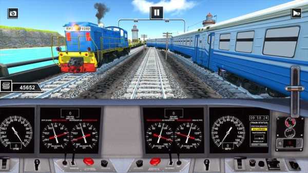 Train Driving Racing In Train screenshot 7