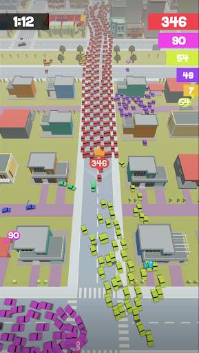 Crowd Drift Cars City io स्क्रीनशॉट 4