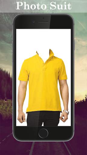 Man T-shirt Photo Suit screenshot 4
