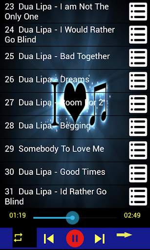 Dua Lipa Songs offline screenshot 2