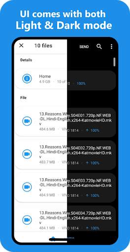 TEZ Share: file sharing app. screenshot 8