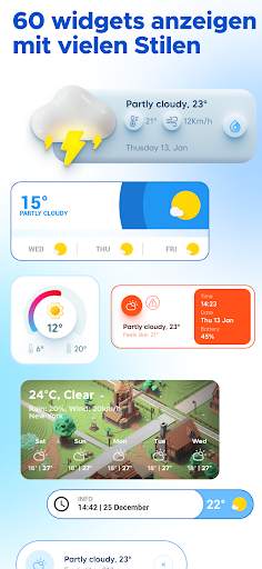 Overdrop Wetter & Radar Widget screenshot 2