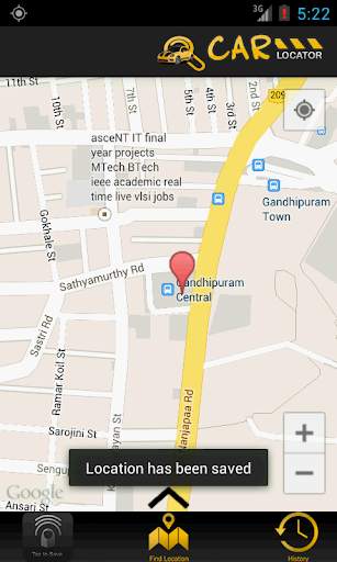 GPS Car Locator screenshot 1