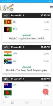 Live Cricket  Score screenshot 5