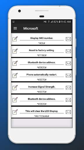 All Mobiles Secret Codes: Master Codes 2021 screenshot 3
