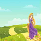 The princess Tangled icon