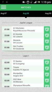 Beemobi Live Goals screenshot 1