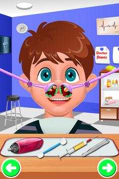 Nose Surgery Games for kids screenshot 3