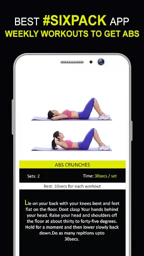 Six Pack in 4 Weeks screenshot 3