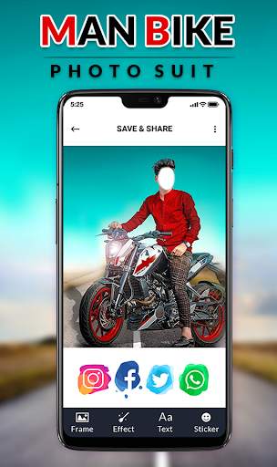Man Moto Photo Suit screenshot 5