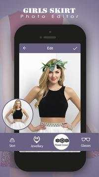 Girl Skirt Photo Editor screenshot 1