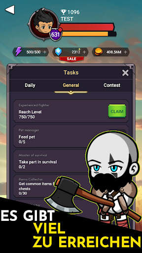 Simplest RPG - AFK Idle Game screenshot 1