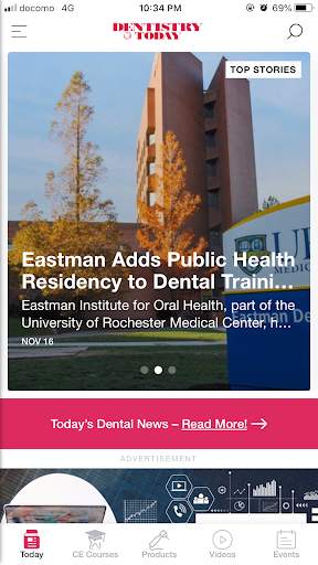 Dentistry Today App screenshot 1