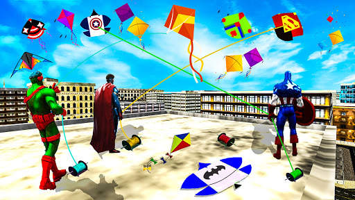 Superhero Basant Festival: Kite flying games 2021 screenshot 1