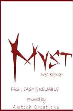 MysT Web Browser screenshot 1