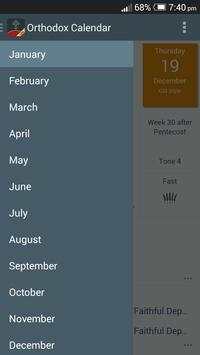 Orthodox Calendar Lite screenshot 7