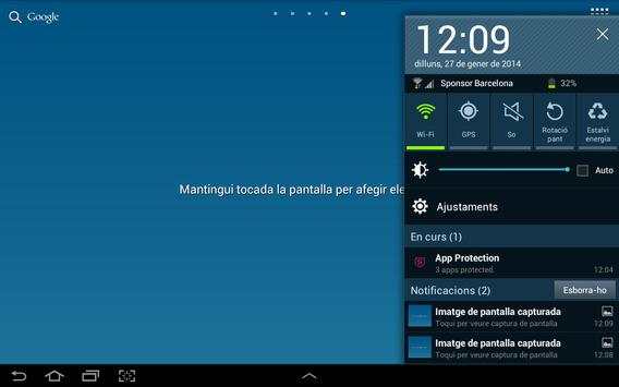 Open Notification Bar screenshot 4