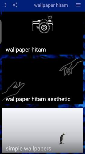 wallpaper hitam screenshot 4