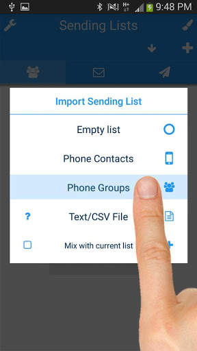 SMS-рассылки и групповые SMS скриншот 2