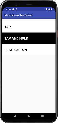 Microphone Tap Sound screenshot 3