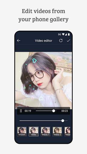 Best Selfie Video Recorder - Portrait Camera screenshot 3