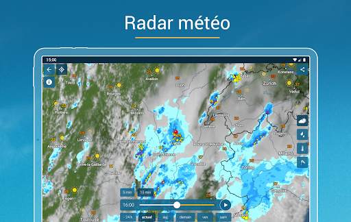 Météo & Radar - pluie et vent screenshot 10