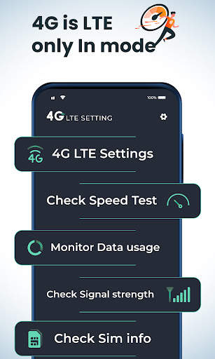 4G LTE mode only скриншот 1