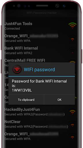 WIFI Password Hacker PRO Prank screenshot 3