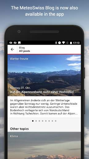 MeteoSwiss screenshot 5
