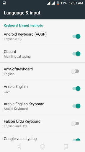 Arabic English Photo keyboard screenshot 12