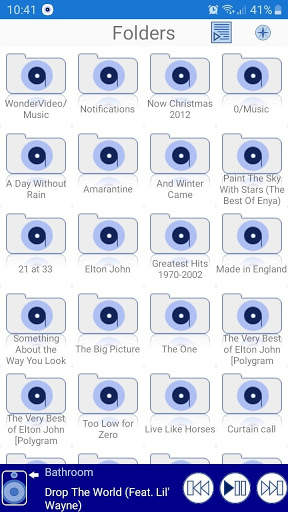 BlueTunes remote controlled music player screenshot 1