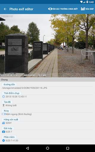 Photo exif editor screenshot 12