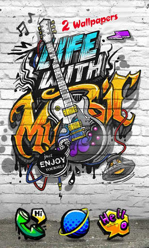Music life GO Launcher Theme screenshot 1