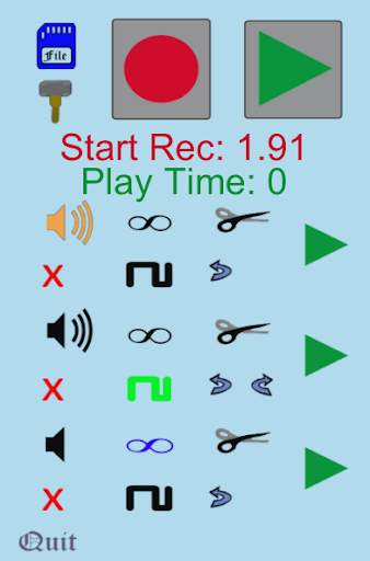 Loop Multitrack Recorder Free 4 تصوير الشاشة