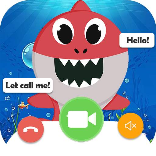 BABY SHARK Video Call & Chat Simulation screenshot 1