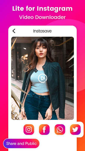 Lite for instagram - Video Status Downloader screenshot 5