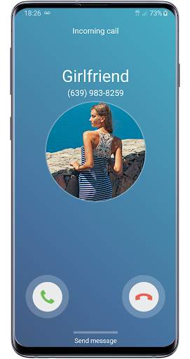 Fake call girlfriend prank screenshot 3